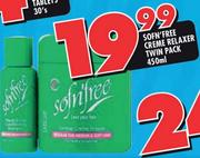 Sofn'free Creme Relaxer Twin Pack-450ml
