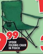 Spider Folding Chair In Pouch