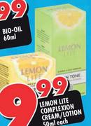 Lemon Lite Complexion Cream/Lotion-50ml Each