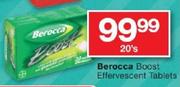 Berocca Boost Effervescent Tablets-20's
