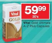 Vital Gold Ultimate A-Z Plus Capsules-30's