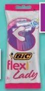 Bic Flexi Lady Disposable Razors-3's