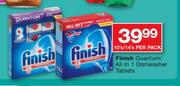 Finish Quantum/All In 1 Dishwasher Tablets-10's/14's Per Pack