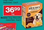 Beeno Dog Biscuits Assorted-1Kg Each