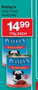 Petley's Dog Food Assorted-775g Each