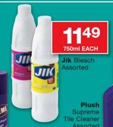 Jik Bleach Assorted-750Ml Each