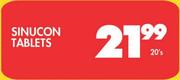 Sinucon Tablets-20's