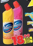 Domestos Thick Bleach-750ml Each