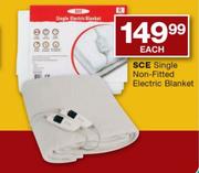 SCE Single Non-Fitted Electric Blanket