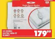 SCE Double Electric Non - Fit Blanket
