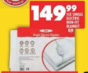 SCE Single Electric Non - Fit Blanket