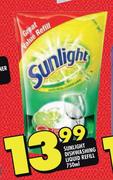 Sunlight Dishwashing Liquid Refill - 750ml