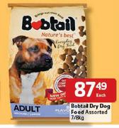 Bobtail Dry Dog Food-7/8kg Each