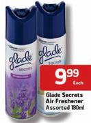 Glade Secrets Air Freshener-180ml Each