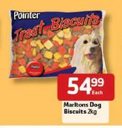 Pointer Marltons Dog Biscuits-2kg Each