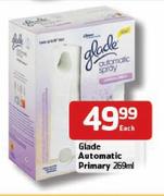 Glade Automatic Primary-269ml Each