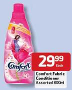 Comfort Fabric Conditioner-800ml Each