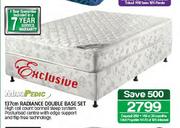 Max Pedic 137cm Radiance Double Base Set