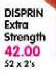 Disprin Extra Strength-52x2's