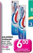 Aquafresh Toothpaste-100ml Each
