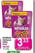 Whiskas Multipack Kitten Food-85g Each