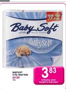 Babysoft 2-Ply Toilet Rolls-Each