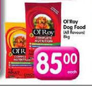 Ol'Ray Dog Food (All Flavours)-8Kg Each