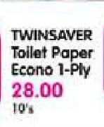 Twinsaver Toilet Paper Econo 1-Ply -10's