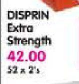 Disprin Extra Strength-52 x 2's