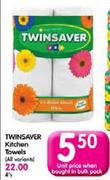 Twinsaver Kitchen Towels (All Variants)-Each