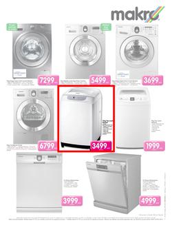 makro samsung washing machine 13kg