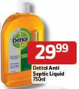 Dettol Anti Septic Liquid-750Ml