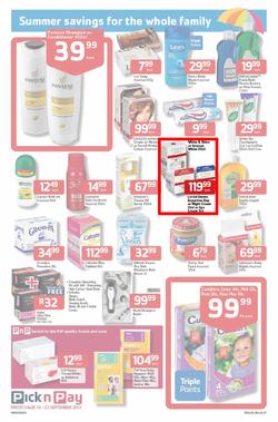 Pick N Pay KZN : Savings On Your Trolley (10 Sep - 22 Sep 2013), page 7