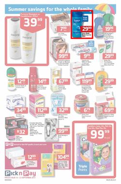 Pick N Pay KZN : Savings On Your Trolley (10 Sep - 22 Sep 2013), page 7