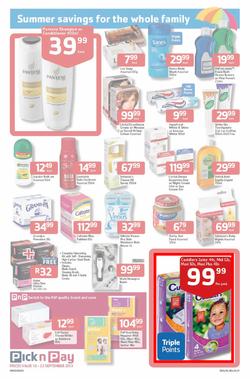 Pick N Pay KZN : Savings On Your Trolley (10 Sep - 22 Sep 2013), page 7