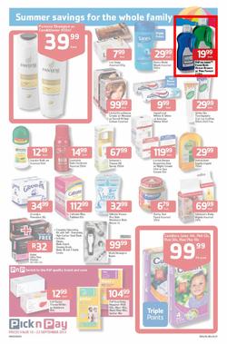 Pick N Pay KZN : Savings On Your Trolley (10 Sep - 22 Sep 2013), page 7