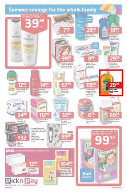 Pick N Pay KZN : Savings On Your Trolley (10 Sep - 22 Sep 2013), page 7