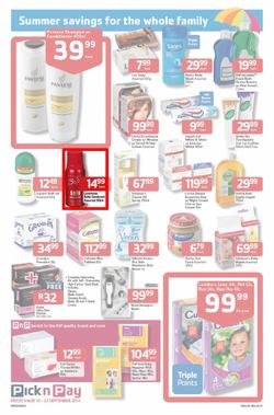 Pick N Pay KZN : Savings On Your Trolley (10 Sep - 22 Sep 2013), page 7