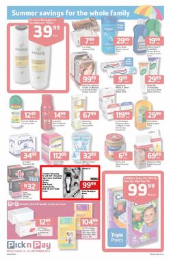 Pick N Pay KZN : Savings On Your Trolley (10 Sep - 22 Sep 2013), page 7