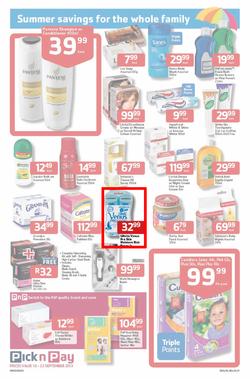 Pick N Pay KZN : Savings On Your Trolley (10 Sep - 22 Sep 2013), page 7