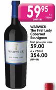 Warwick The First Lady Cabernet Sauvignon-1 x 750ml