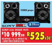 Sony 626 Shake Hi-Fi-Each