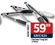 You Save 3 Pieces Tong Set