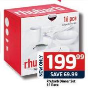 Rhubarb Dinner Set - 16 Piece