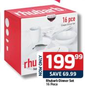 Rhubarb Dinner Set - 16 Piece