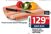 House Of York Chopping Board With Handle