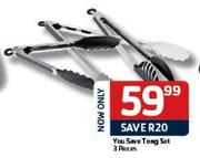 You Save Tong Set-3 Piece