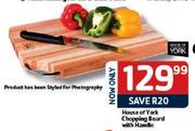 House Of York Chopping Board With Handle