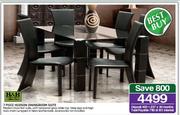 H&H Collection 7 Piece Hudson Diningroom Suite