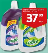 Cobra Active Tile Cleane-1.5 Litre Each